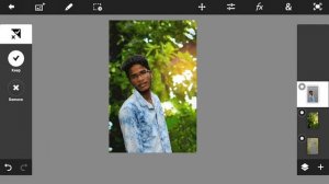 How to change background in android || PhotoShop Touch || Lightroom || Joker Tech