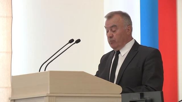 Вручение награды семье И.С.Шишкина