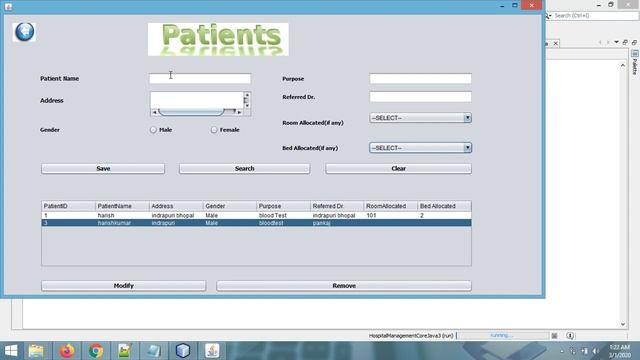 Hospital Management System Project - Java Swing Netbeans MYSQL смотреть онлайн