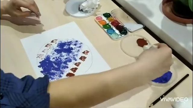 Нетрадиционное рисование "Планета Земля"