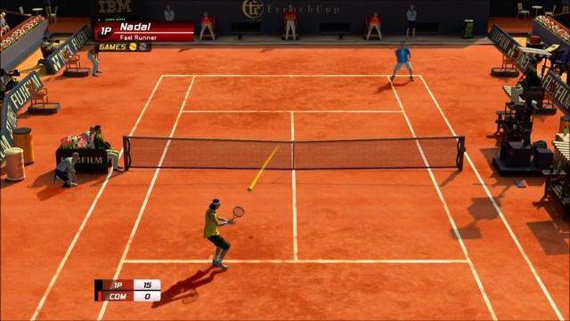 Virtua tennis 3 demo - The characters смотреть онлайн