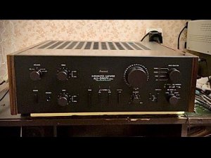 Sansui au-d907f extra (профилактика. Часть 1)