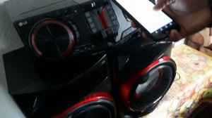 LG XBOOM CJ87  bass test