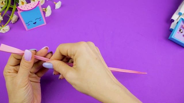 Как сделать бумажную сумочку? Бумажный мини рюкзачок своими руками Diy кавайные поделки из бумаги