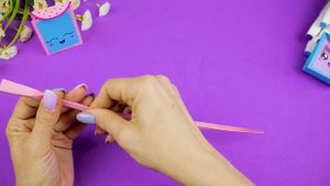 Как сделать бумажную сумочку? Бумажный мини рюкзачок своими руками Diy кавайные поделки из бумаги