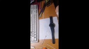 Samsung Gear S3 чистим безель.