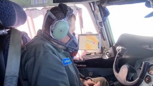 Ан-124-100 Руслан. Увлекательное видео из кабины пилотов. Перелет Баку-Киев.
