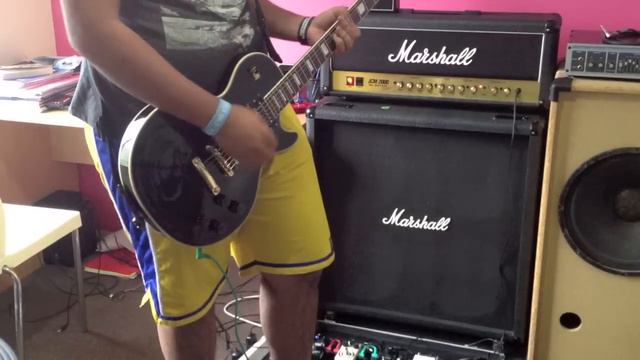 Marshall JCM2000 100w DualSuperLead Review/Demo смотреть онлайн