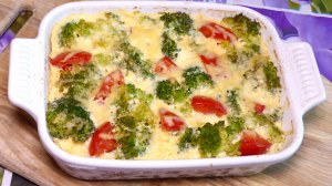 Очень аппетитная запеканка с брокколи и курицей. ПРОСТО, ВКУСНО И ПОЛЕЗНО