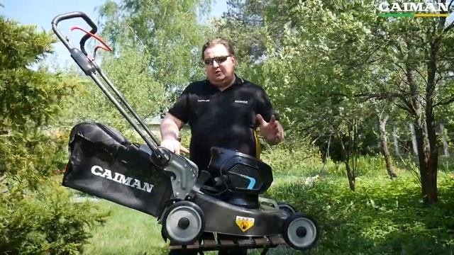 Техника для газона! Газонокосилка аккумуляторная Caiman Nero 47CPi #обзор#каквыбратьгазонокосилку