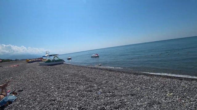 Пляж в Адлере "Крылья Балтики" обзор Июль 2019