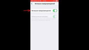 Как включить вспышку при звонке на iPhone