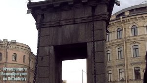 Ломоносовский Мост (Мост Ломоносова) в Санкт-Петербурге.