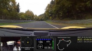 Porsche Cayman GT4 Nurburgring Nordschleife - 7:17 BTG