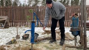 Мичуринское победили. Абиссинский колодец зимой