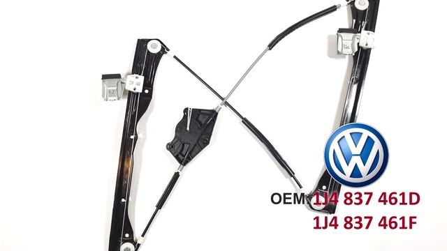 Электростеклоподъемник Volkswagen Golf IV и Bora передний левый без мотора. Обзор смотреть онлайн
