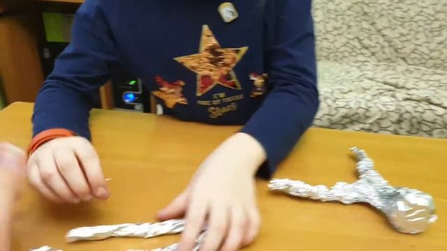 Мастер класс каркас собаки из фольги от Алины Фоминой смотреть онлайн