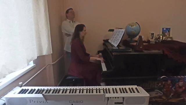 CASIO Privia PX S1000 vs Grand Piano. Сравниваем цифровое пианино и акустический рояль.
