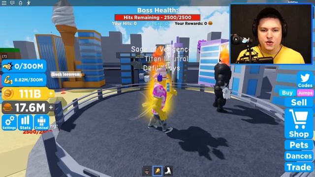 ALL SECRET MAX COIN AND BURGER CODES IN THICK LEGENDS! ! *MAX SIZE AND PETS* Roblox смотреть онлайн