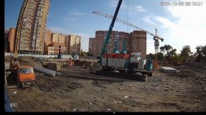 Работа сваевдавливающий установки Sanward ZYJ 360