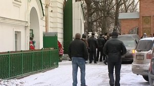 Отпевание Александра Баскакова