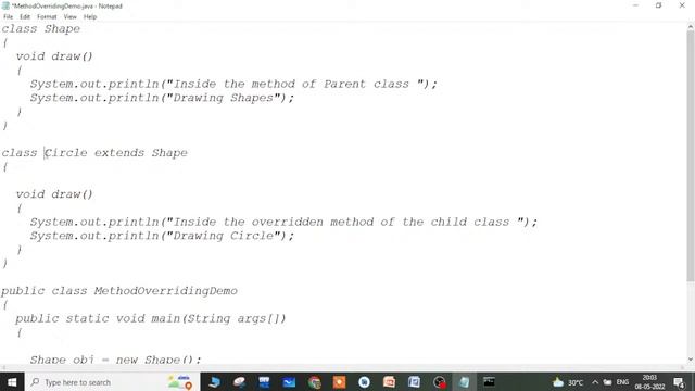 Day-11 polymorphism, abstract Keyword in Java #masterjava #javatutorials #java