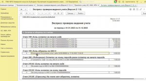 Демонстрация программного модуля "Экспресс-проверка ведения учёта (ЭПВУ)" в программе "1С:БГУ 2.0"