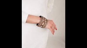 Женские кожаные браслеты на руку. Купить в интернет магазине