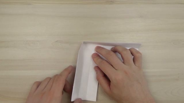Бумеранг из бумаги А4 - оригами без клея и без ножниц