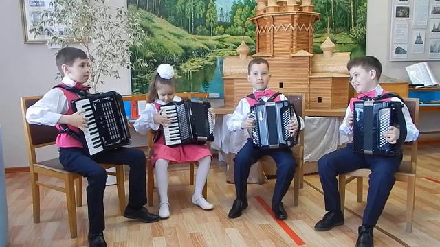 младший ансамбль "Весёлые переборы" смотреть онлайн