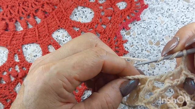 Новый 🧶🍁узор для 🧣 или шали🤗🍂