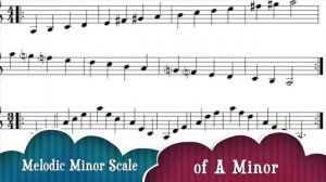 5  A Minor Scale for violin