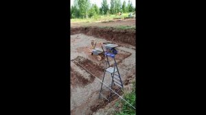 Подготовка основания под заливку фундамента