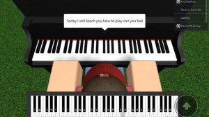 How to play can you feel my heart (gigachad) on Roblox piano