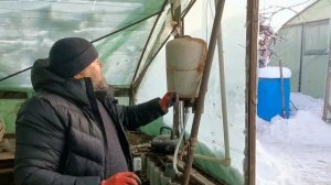 Водяное Отопление в теплице для рассады