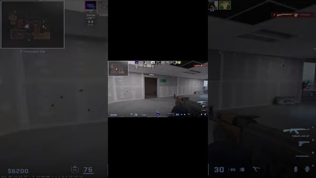 С такого расстояния словить пулю в голову с дробовика #cs2 смотреть онлайн