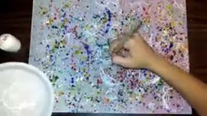 Рисуем абстракцию триптих.Эту абстракцию сможет нарисовать каждый!