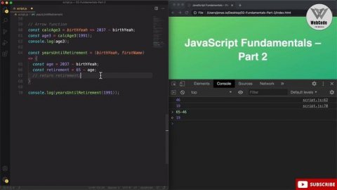 The Complete JavaScript Course 2023: From Zero to Expert! | JavaScript Fundamentals Part 2 #1
