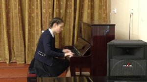 "Жига" Люлли, исполняет Щербакова Маша