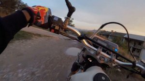 Катаю на KAWASAKI super sherpa 250