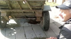 Самодельный автомобильный прицеп 1 (вариант подвески - буферная резина)Eigenbau Anhänger