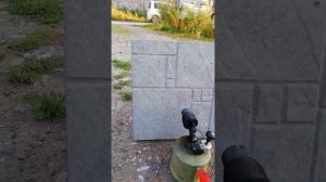 Подожгли полифасад плитки с утепление на пенопласте