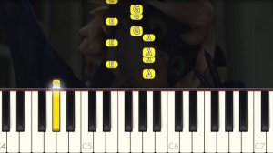 Miraculous - Cat Noir Transformation - VERY EASY Piano tutorial
