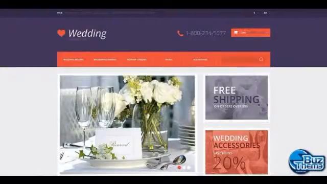 Download Wedding Shop Responsive OpenCart Template by Ar смотреть онлайн