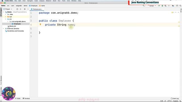 Java Naming Conventions | என்னது பெயர்ல இவ்வளவு விடயம் இருக்கா? смотреть онлайн