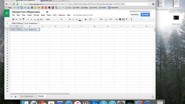 Auto Format Google Form Responses in Sheets смотреть онлайн