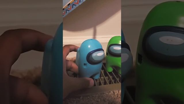 Blue and Green, what could go wrong? #amongus #meme #toys #fyp #recommended #song