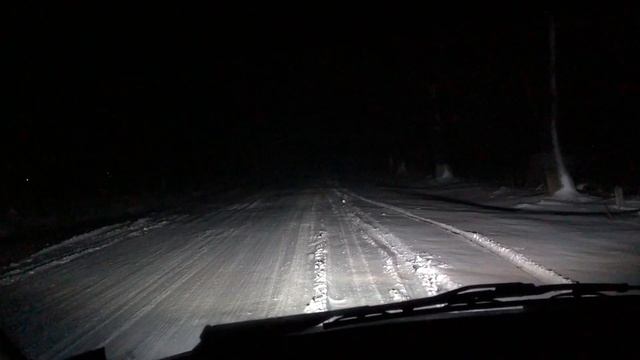 Биксенон G5 на Калину пример как светят фары ночью смотреть онлайн