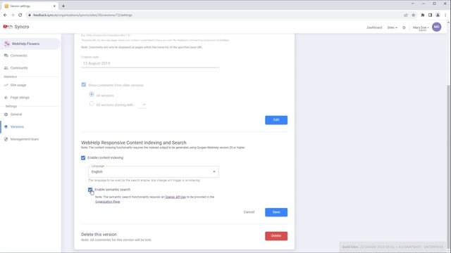 How to Configure Oxygen Feedback as an External Search Engine in WebHelp Responsive Output смотреть онлайн