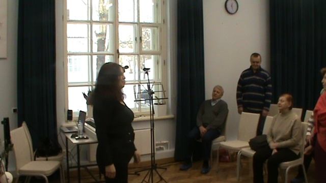 Урок вокала в ЦМД ВДНХ Московское долголетие Полное видео занятия 09.01.2024 смотреть онлайн